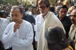 Amitabh Bachchan, Anil Ambani at Bal Thackeray funeral in Mumbai on 18th Nov 2012 (390).JPG